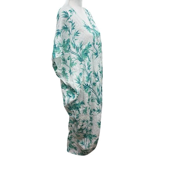 HATCH Riviera 100% Linen Maternity /Postpartum Kaftan Dress Tropical Dress NWT - Picture 10 of 13